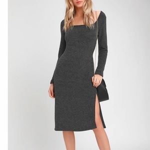 Lulus midi sweater dress.
